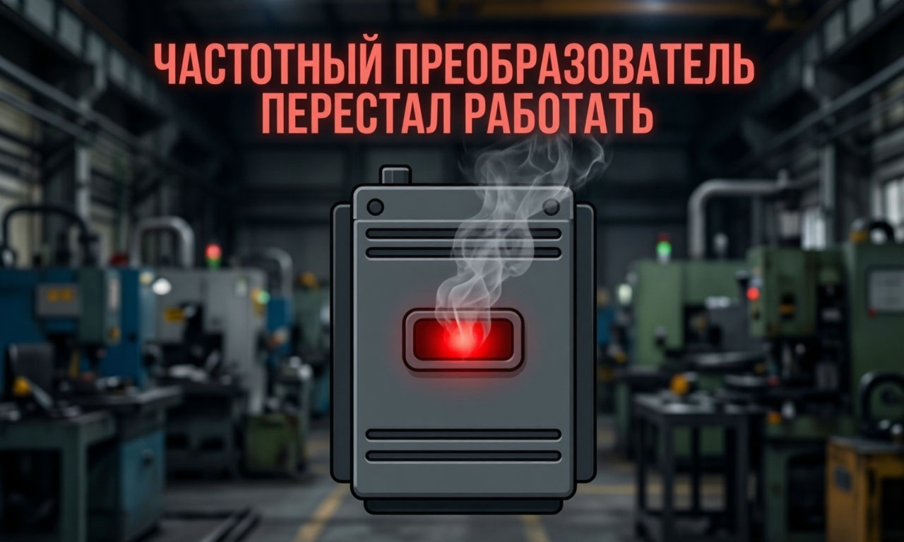 Частотный преобразователь перестал работать: основные причины неисправностей