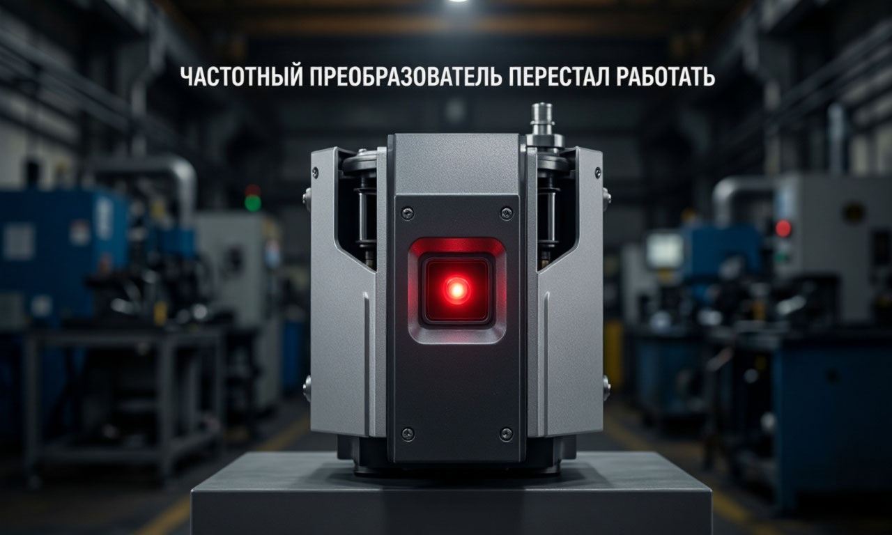Частотный преобразователь перестал работать: основные причины неисправностей