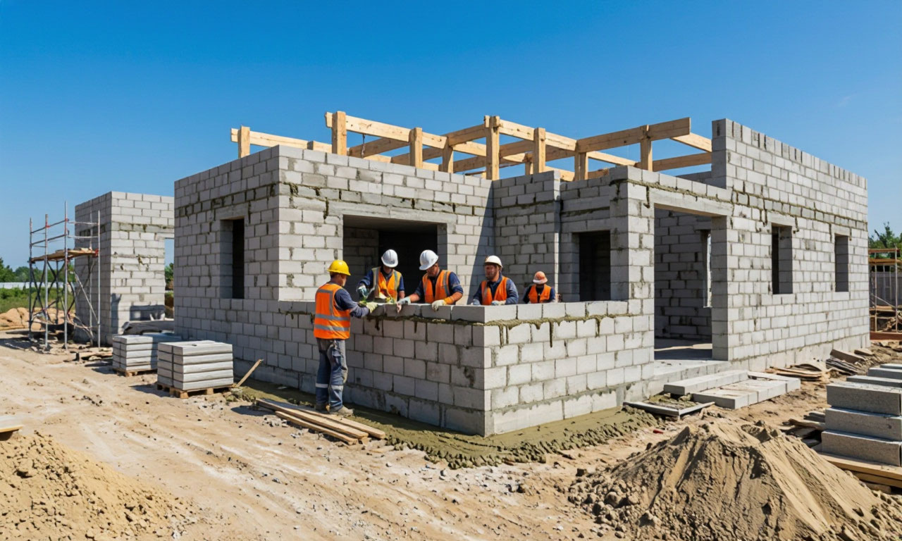 Почему газобетон популярен в частном строительстве
