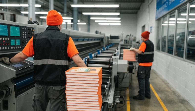 Производство детской полиграфии от компании БЛИК ПРИНТ