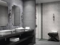 Напольная и настенная плитка для современных ванных комнат
