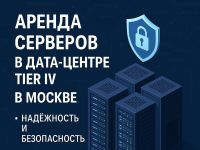 Аренда серверов в дата-центре TIER IV в Москве — надёжность и безопасность
