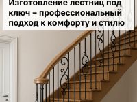 Изготовление лестниц под ключ – профессиональный подход к комфорту и стилю