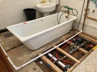 керамической плитки под ванну