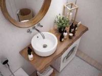 Как выбрать панели для отделки ванной в скандинавском стиле?
