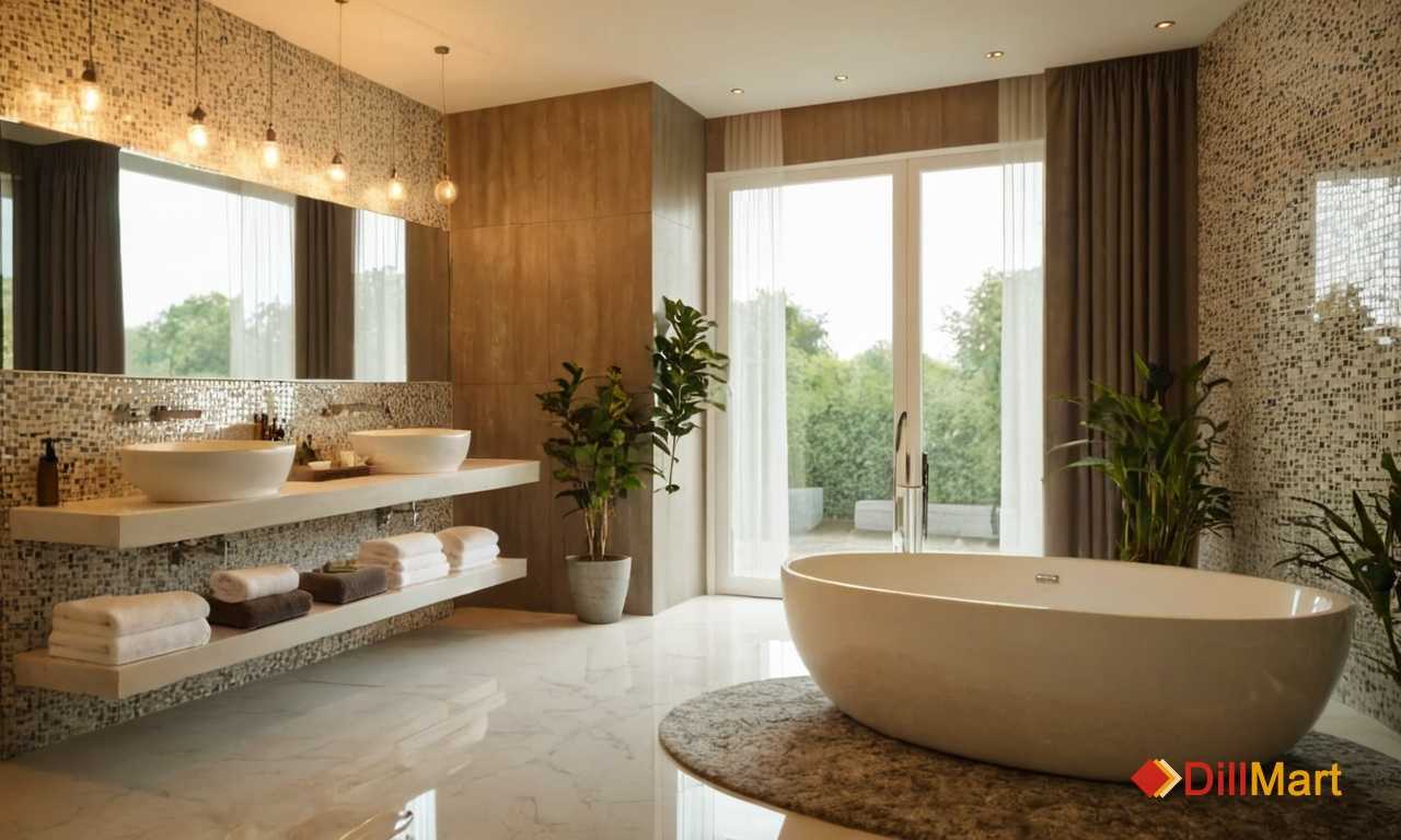 Декоративная плитка для ванной как украсить стены