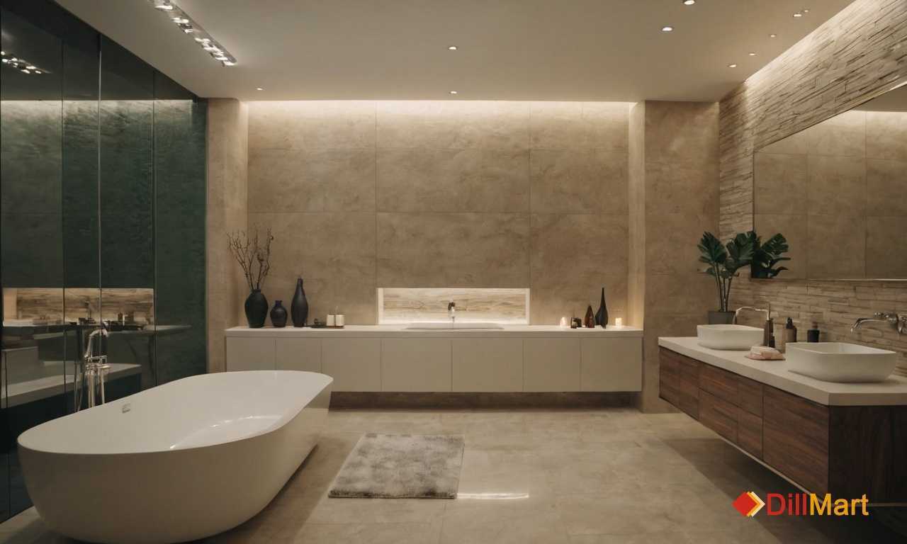 Почему керамогранит под мрамор лучший выбор для ванной комнаты