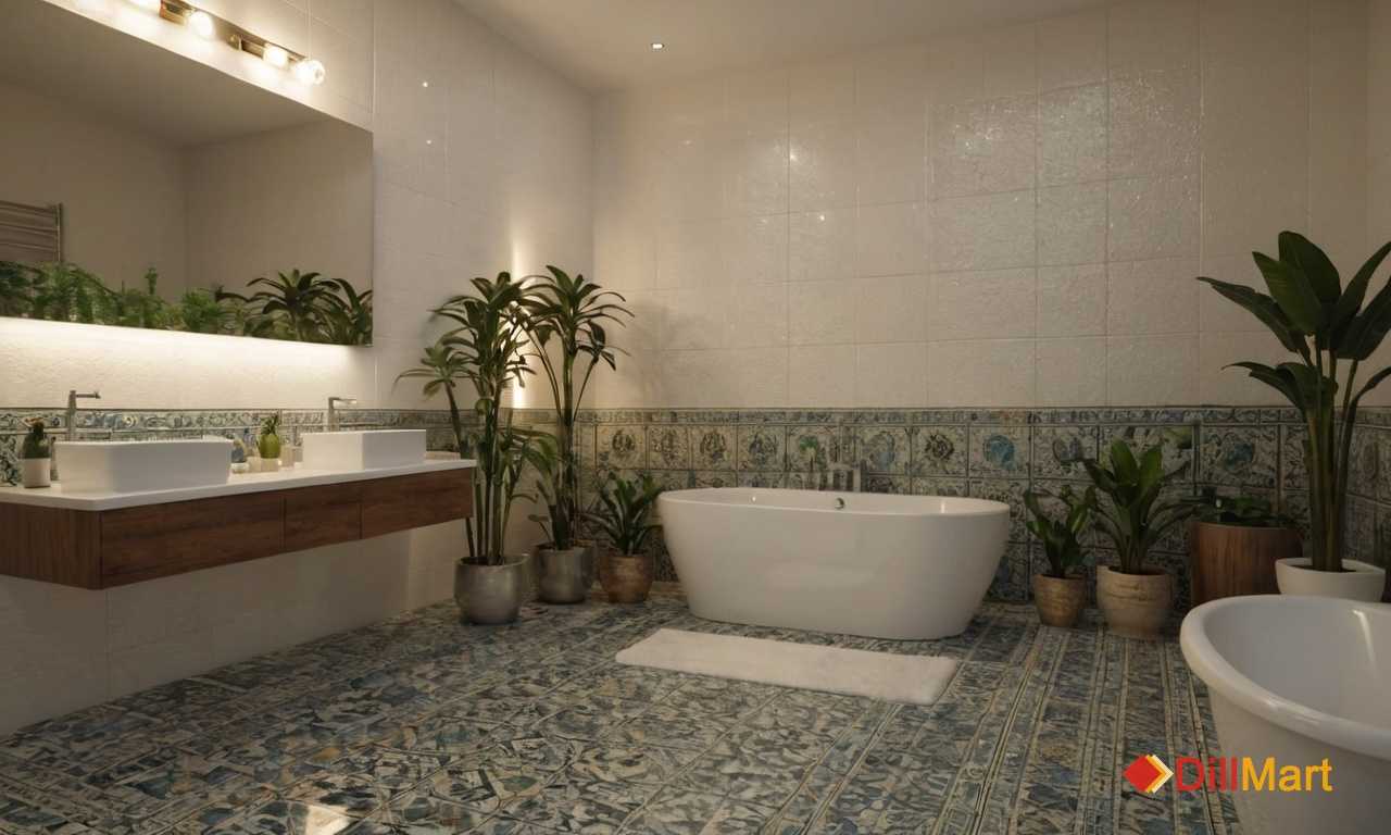 Как предотвратить скольжение на глянцевой плитке в ванной