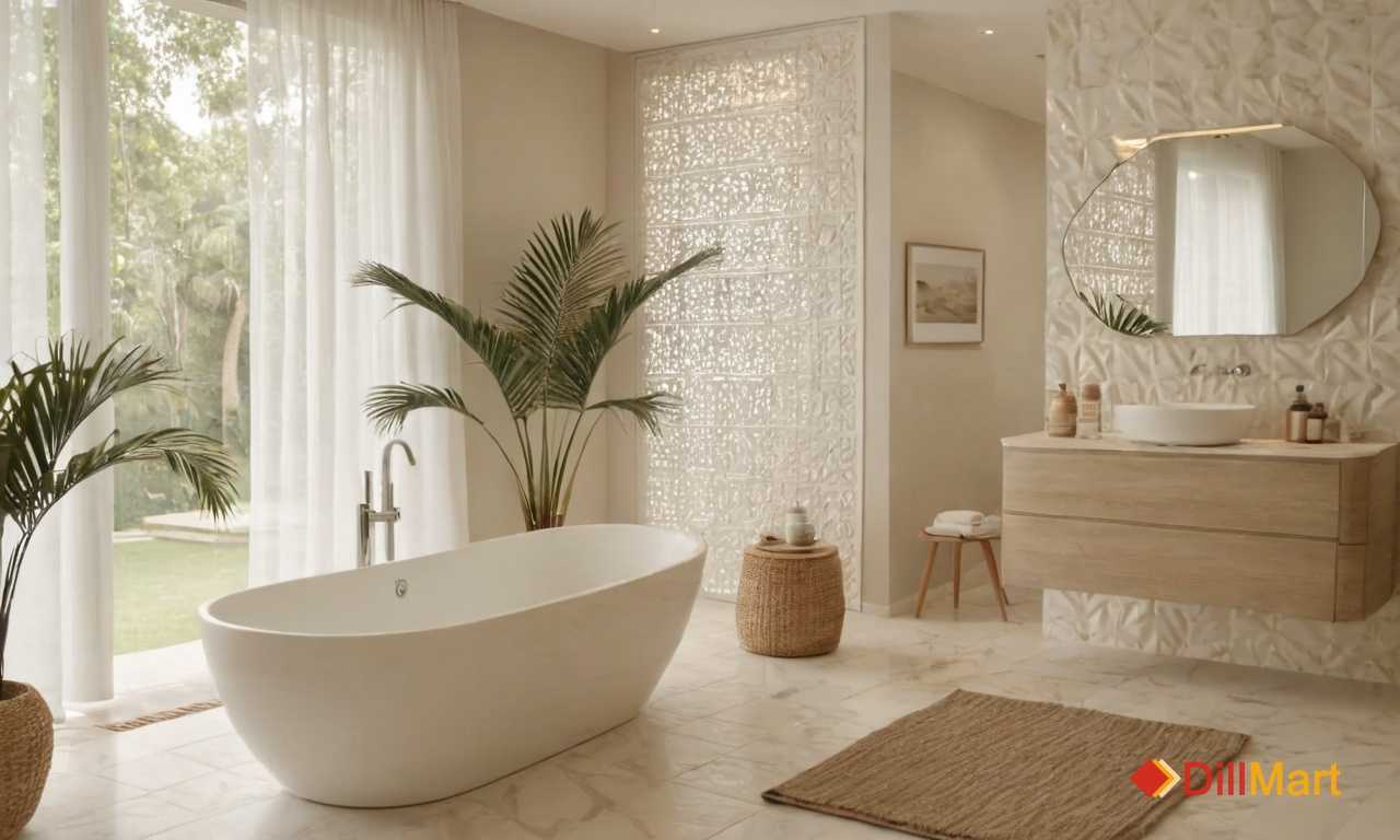 Как выбрать рельефную плитку для душевой для идеального интерьера