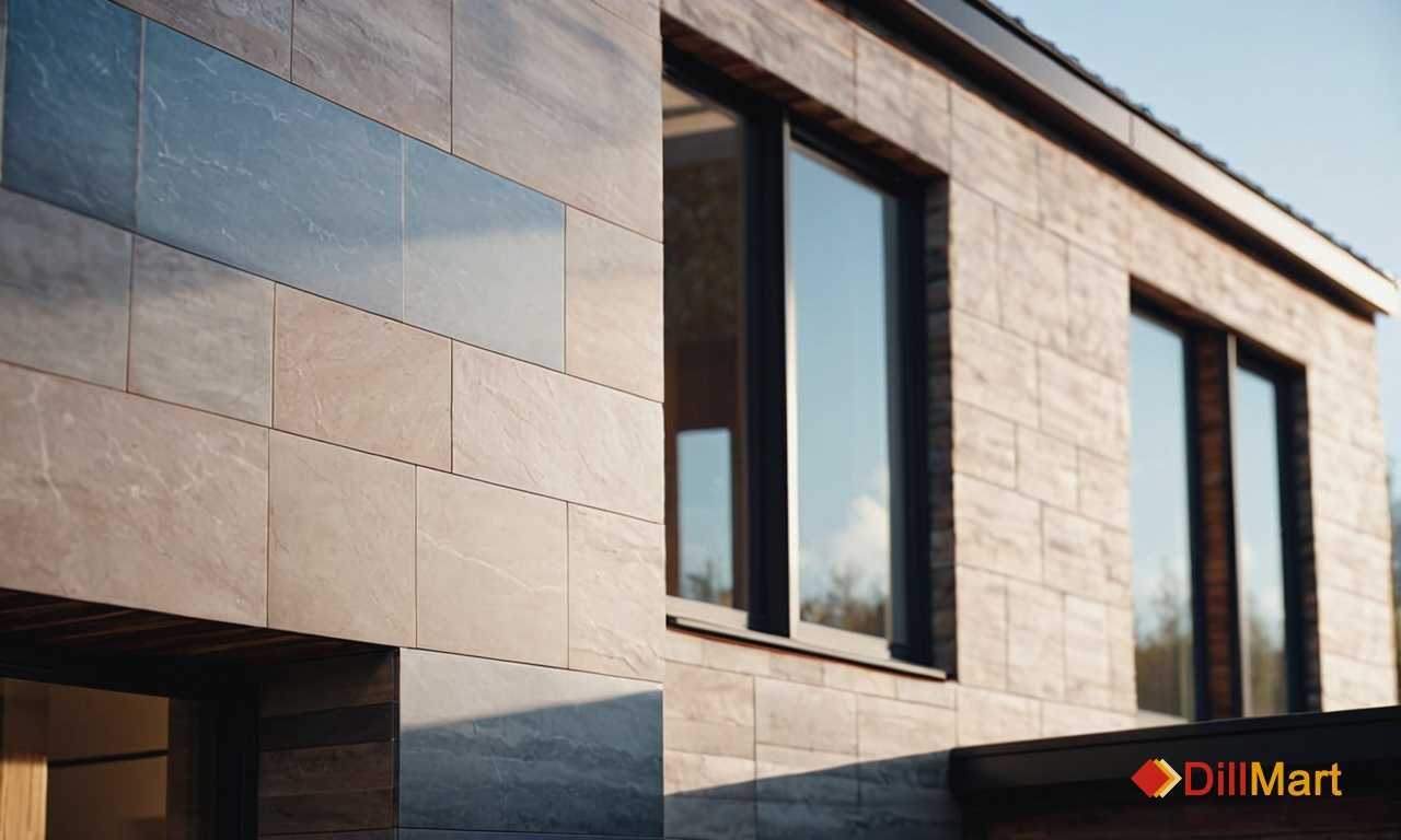 Преимущества керамогранита для облицовки фасадов