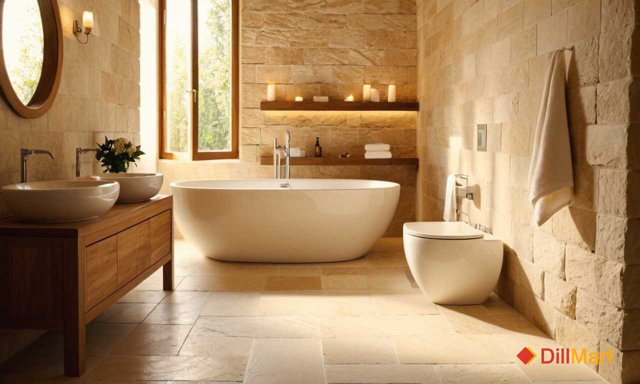 Как выбрать затирку для плитки под камень в ванной