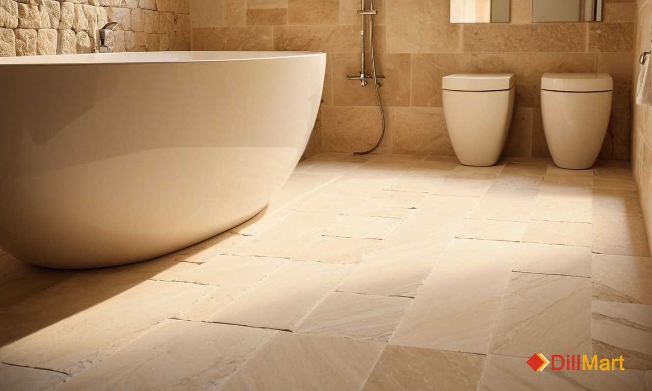 Как избежать ошибок при укладке плитки под камень в ванной Как избежать ошибок при укладке плитки под камень в ванной