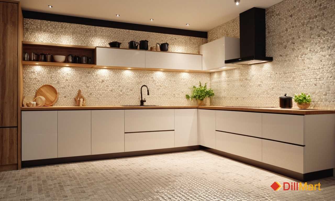 Мозаика под камень на кухне советы по укладке и дизайну