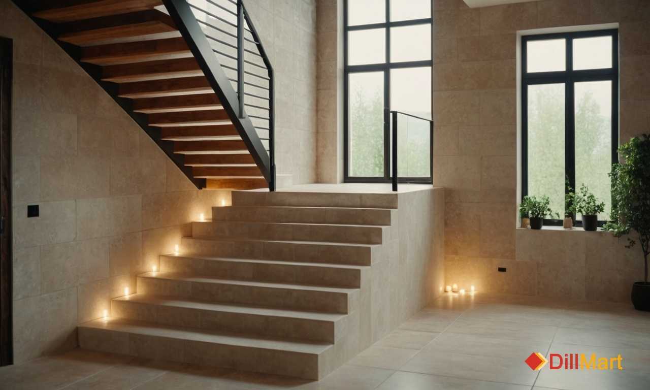 Керамогранитные ступени для лестниц преимущества и недостатки