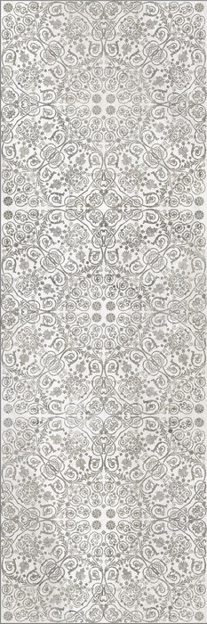 Плитка настенная Nadelva grey серый 04 90x30