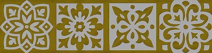 Италон Charme Evo Floor Project Tozzetto Lady Gold Декор напольный 7,2x7,2