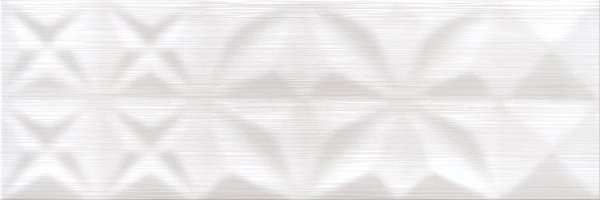 Плитка Delicate Lines белый (структура) 25х75