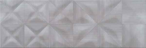 Плитка Delicate Lines темно-серый (структура) 25х75
