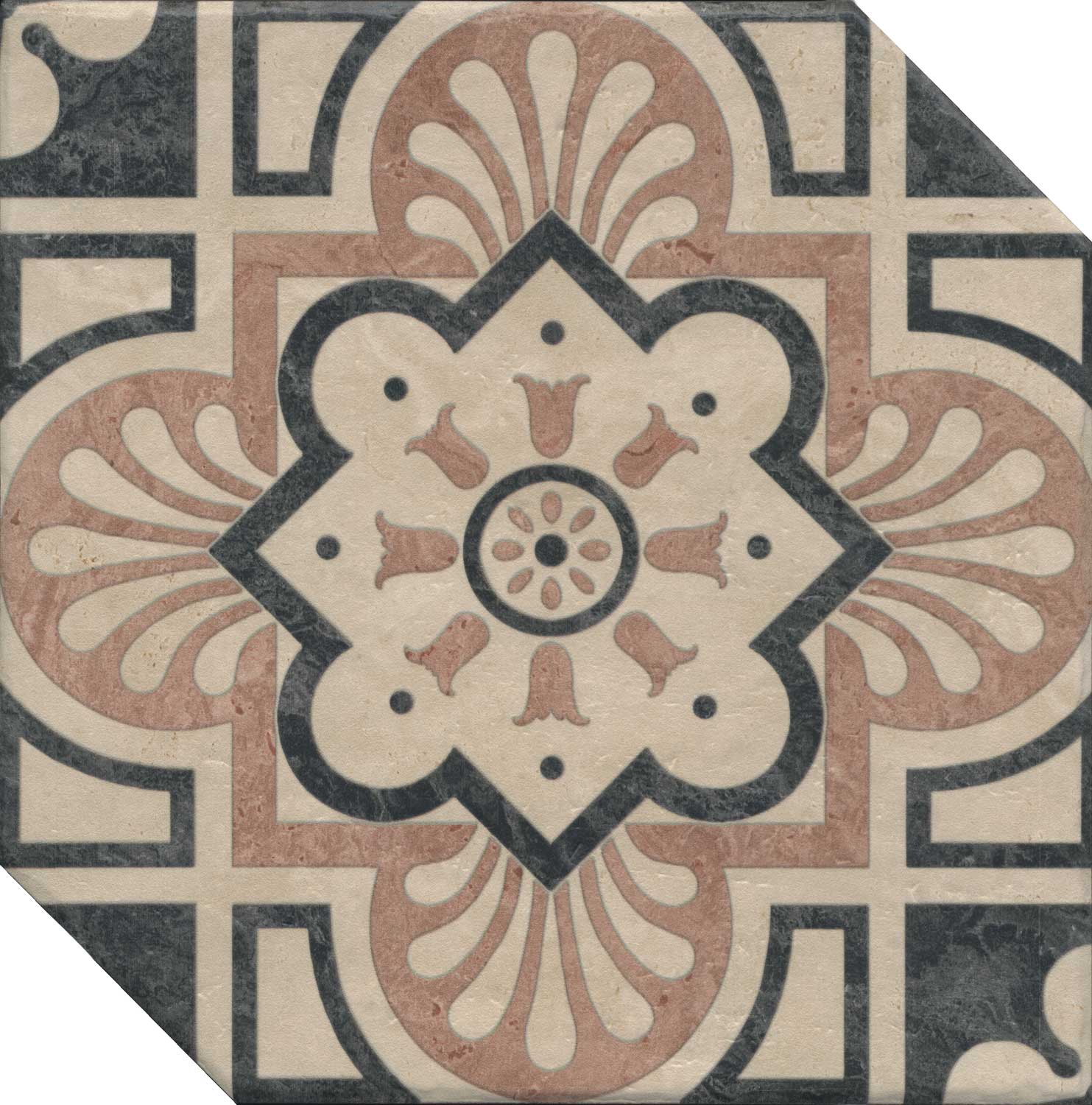 Керамогранит Интарсио декорированный 33x33