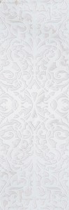Декор Stazia white белый 01 90x30