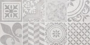 х9999123250 Декор Bastion с пропилами мозаика серый 08-03-06-453 40x20 Laparet