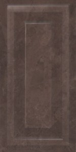 Версаль коричневый панель обрезной 60x30