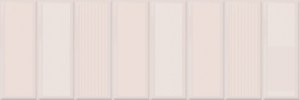 1664-0213 Настенная плитка Декор Роса Рок розовый 60x20 Lasselsberger Ceramics
