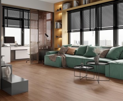 Коллекция плитки Canarium Brown Laparet в интерьере