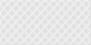 Плитка Deco белый 29,8x59,8 рельеф