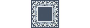 HGD/A525/TOB001 Декор Алмаш синий глянцевый 9,8x9,8 Kerama Marazzi