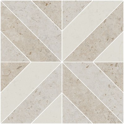 ID125 Декор Про Лаймстоун бежевый матовый 60x60 Kerama Marazzi