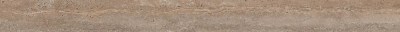 KM6012G0981RALT Керамогранит Подступенок Про Травертин коричневый светлый матовый обрезной 119,5x10,7 Kerama Marazzi
