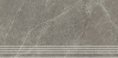 KM6060G0511RGRF Керамогранит Ступень фронтальная Эстерель серый матовый обрезной 60x30 Kerama Marazzi