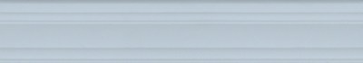KMB2BLF002BR Бордюр Багет Гране синий светлый матовый обрезной 40x7,3 Kerama Marazzi