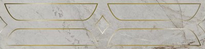 KMB3STA001BR Бордюр Ифран серый светлый глянцевый обрезной 60x14,5x0,9 Kerama Marazzi