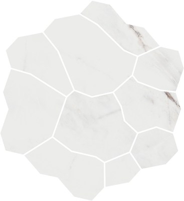 KMD2HID017BR Декор Марсель наборный серый светлый глянцевый обрезной 31,5x34,2 Kerama Marazzi