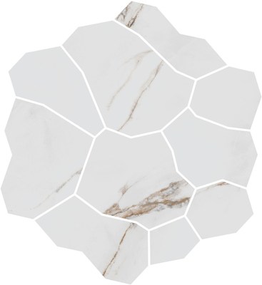 KMD2HID022GR Керамогранит Декор Марсель наборный белый матовый обрезной 34,2x31,5 Kerama Marazzi