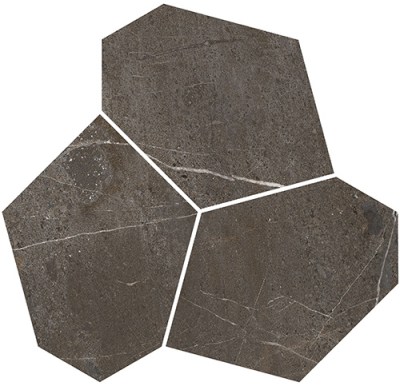 KMD2HID027GR Керамогранит Декор Марсель наборный коричневый матовый обрезной 26,5x25,5 Kerama Marazzi