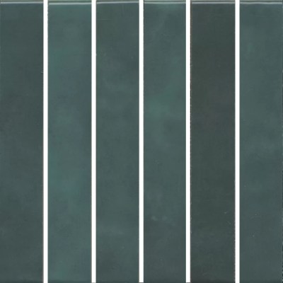 KMD2MSM005BN Декор Фес мозаичный зелёный тёмный глянцевый 15x15x0,77 Kerama Marazzi