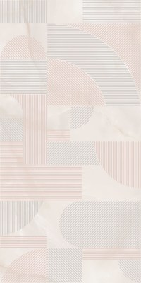 KMD3STA105BR Декор Сен-Тропе розовый светлый глянцевый обрезной 119,5x60 Kerama Marazzi