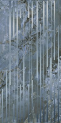 KMD3STA106BR Декор Сен-Тропе синий глянцевый обрезной 119,5x60 Kerama Marazzi