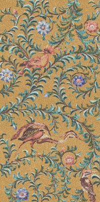 KMP2STA003BR3X Панно Райский сад золотой матовый обрезной (из 3-х частей 60x119,5) 180x119,5 Kerama Marazzi