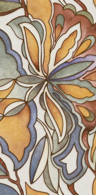 Панно Ботаника матовый обрезной (из 3-х частей 30x60) 90x60 Kerama Marazzi