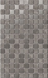 Декор Гран Пале серый мозаичный