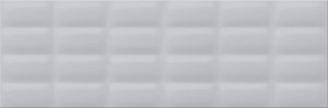 Плитка Vivid Colours серый 25х75 (структура)