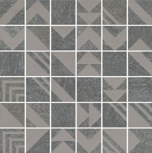 Декор Про Нордик серый темный мозаичный 30x30