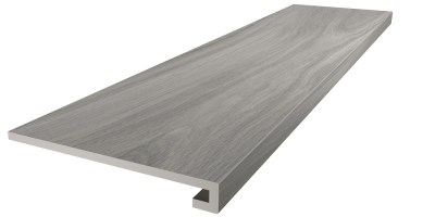 SG518720R/GCF Керамогранит Ступень Монтиони серый матовый обрезной 120x33 Kerama Marazzi