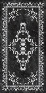 SG592702R Керамогранит Риальто серый тёмный декорированный лаппатированный обрезной 238,5x119,5 Kerama Marazzi