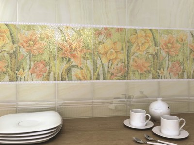 Керамическая плитка Летний сад Kerama Marazzi (Керама Марацци) в интерьере