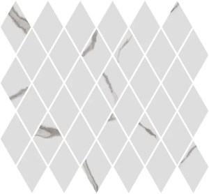 T054/48022 Декор Монте Тиберио мозаичный белый глянцевый 37,5x35 Kerama Marazzi